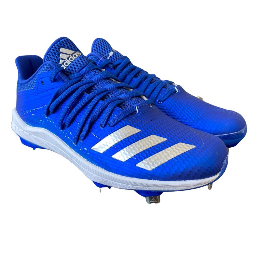 Adidas Adizero Afterburner 6 Speed Baseball Cleats Mens Size 7 Royal Blue G27656